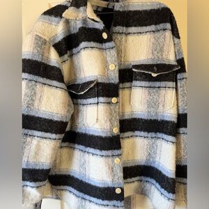 Allsaints Flannel Jacket.